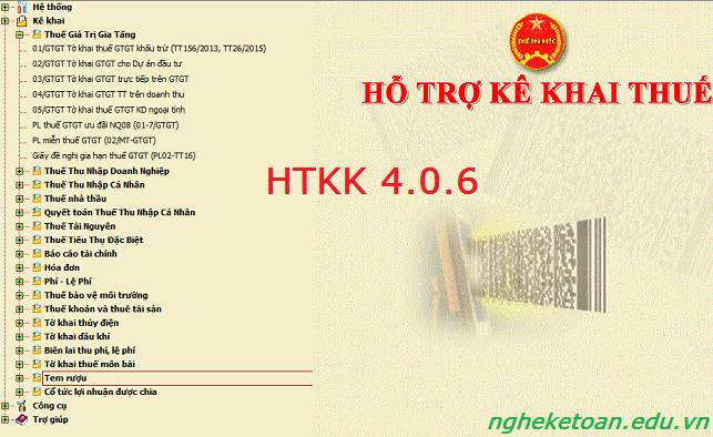 PHẦN MỀM HỖ TRỢ KÊ KHAI THUẾ MỚI 4.0.6 NHIỀU ƯU ĐIỂM VƯỢT TRỘI